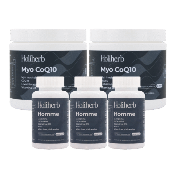 Kit Myo Inositol con COQ10 + Homme (3 Meses)