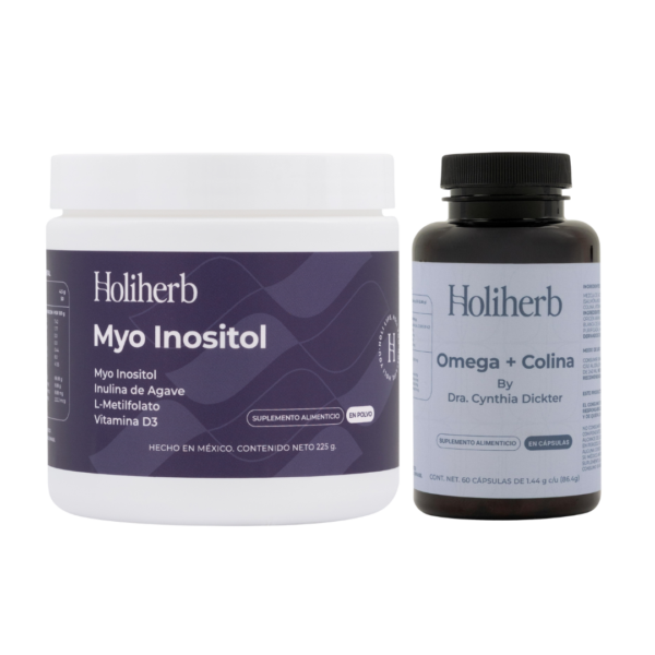 Kit Myo Inositol + Metilfolato y Omega + Colina
