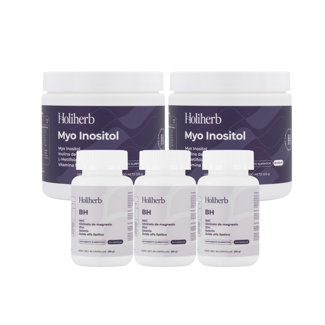Kit Myo Inositol con Metilfolato + Cápsulas BH (3 meses)