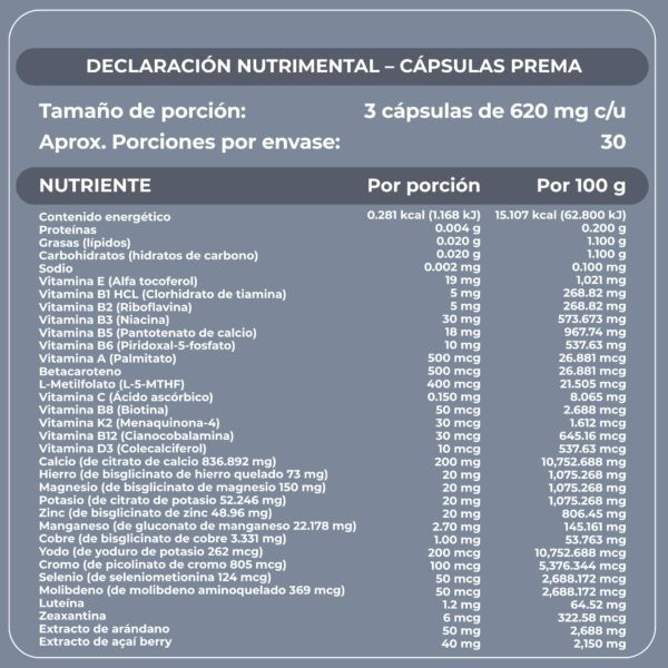 Multivitaminico Prema - Imagen 6
