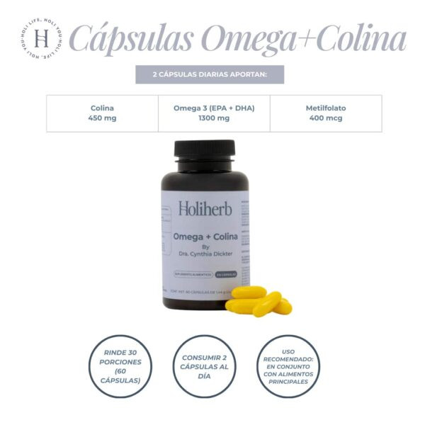 Kit Myo Inositol + Metilfolato y Omega + Colina - Imagen 6